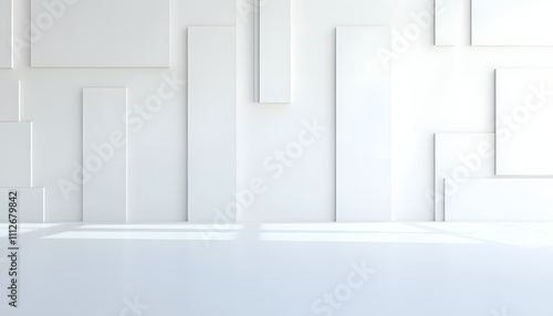 Wallpaper Mural Abstract white room background for presentation product Torontodigital.ca