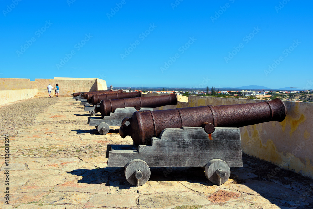 The Fortress of Sagres, also known as the Castle of Sagres Algarve Portugal The Fortress of Sagres, also known as the Castle of Sagres Algarve Portugal