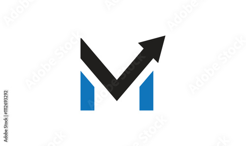 M Letter Marketing Innovative Logo Template, Letter M Logo
