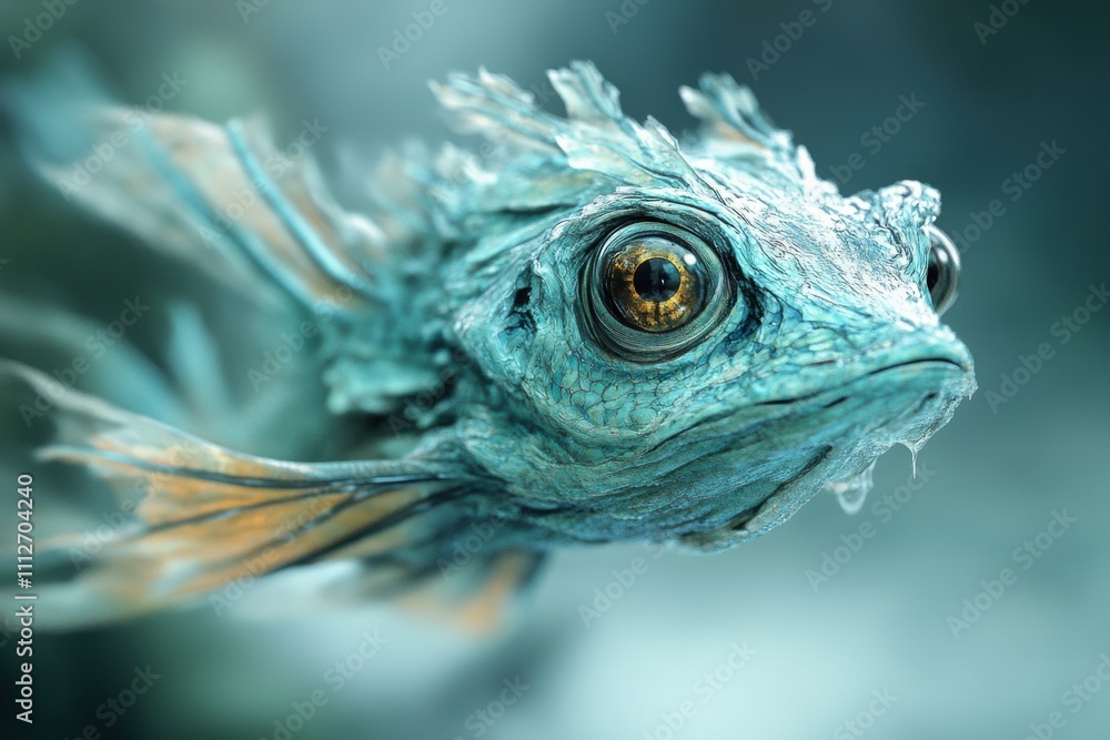 Fototapeta premium close up of a iguana