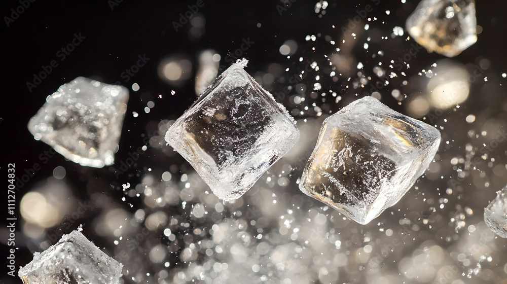 Frozen Elegance, ice, frost, water, droplets Frozen Elegance, ice, frost, water, droplets