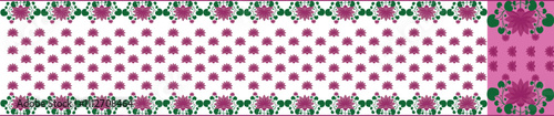 saree design illustration