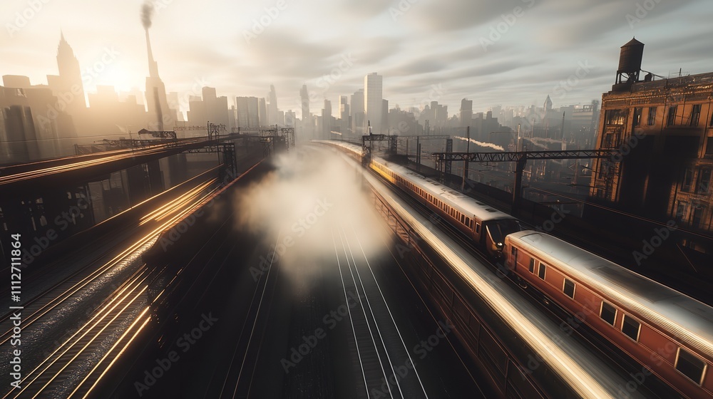 Cloud Computing with a Speeding Train on a City Background
Cloud Computing with a Speeding Train on a City Background