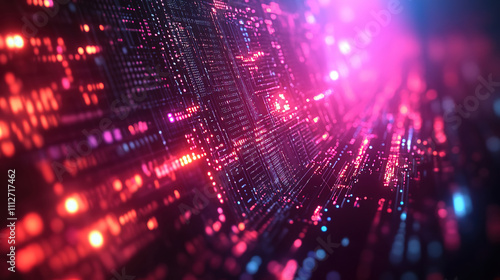 Wallpaper Mural Abstract tech-inspired digital background suitable for innovative processes Torontodigital.ca