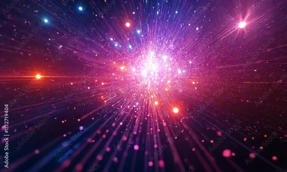A vibrant cosmic scene with swirling colors and light, evoking a sense of depth and wonder. A vibrant cosmic scene with swirling colors and light, evoking a sense of depth and wonder.