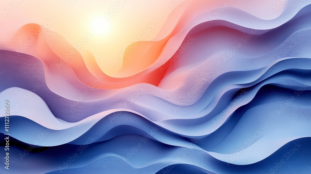 Abstract Wave Forms: A Stunning Visual Symphony of Colors Abstract Wave Forms: A Stunning Visual Symphony of Colors
