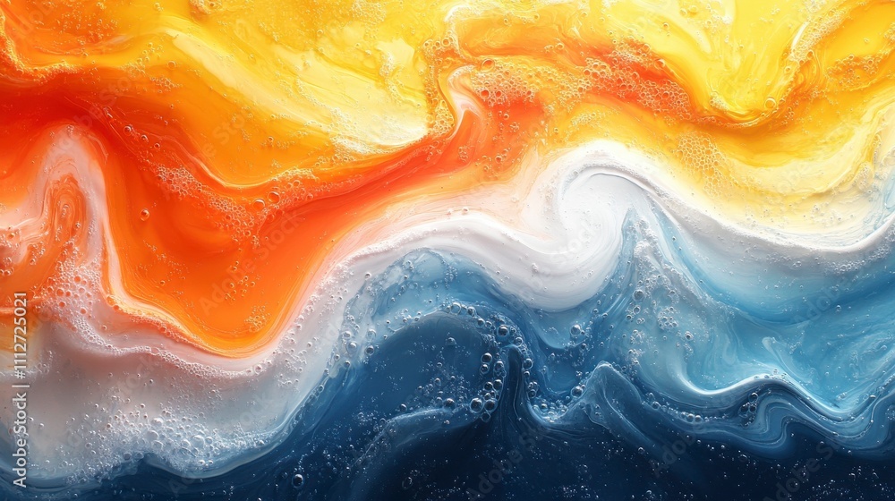 Abstract Liquid Art Design with Vibrant Colors and Fluid Patterns Abstract Liquid Art Design with Vibrant Colors and Fluid Patterns