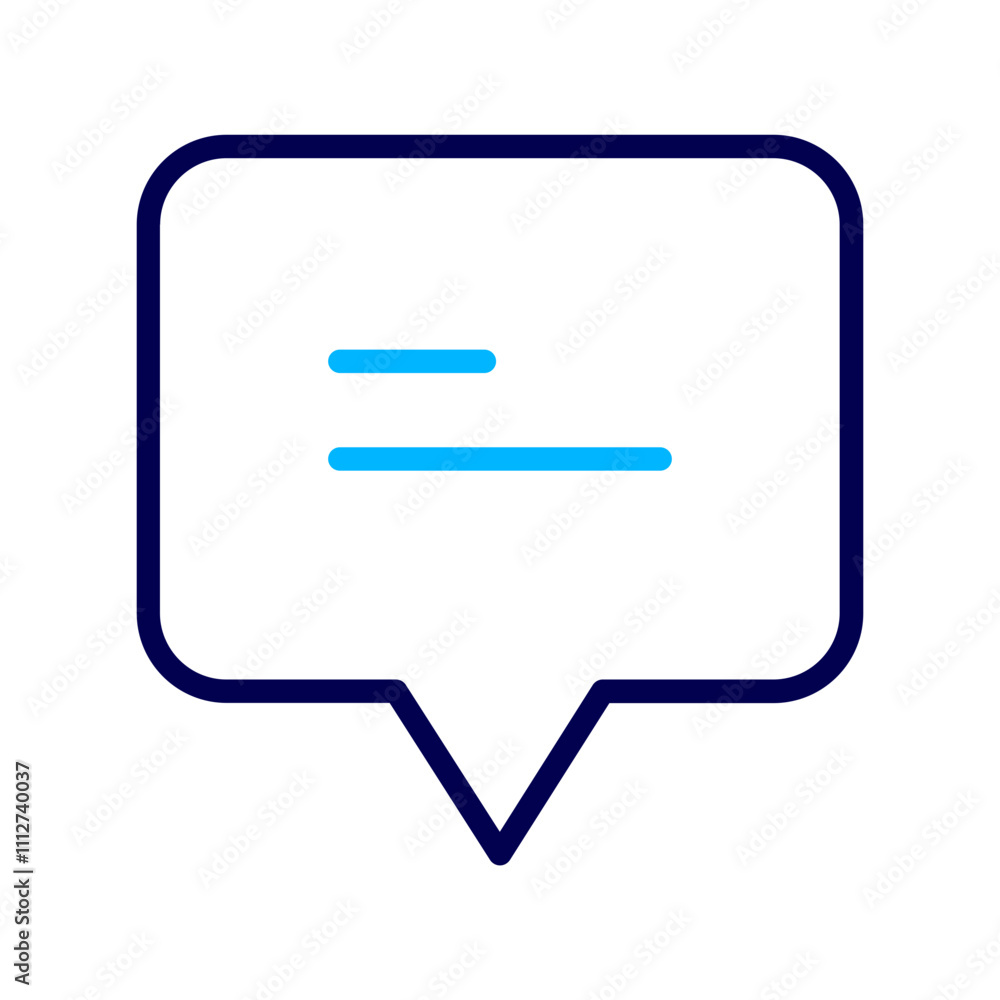 Chat Outline Color icon Chat Outline Color icon
