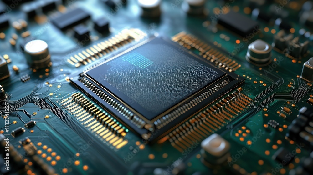 Artificial Intelligence - Computer Processor - Abstract - Generative AI Artificial Intelligence - Computer Processor - Abstract - Generative AI