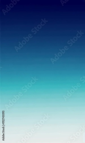 Wallpaper Mural Serene Blue Gradient: A Tranquil Color Transition Torontodigital.ca