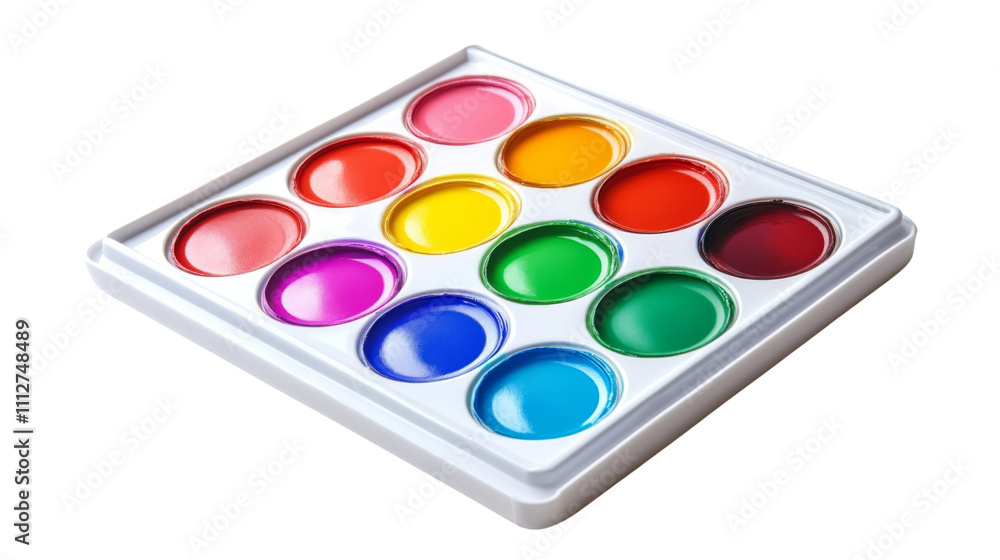 Palette for painting transparent background Palette for painting transparent background