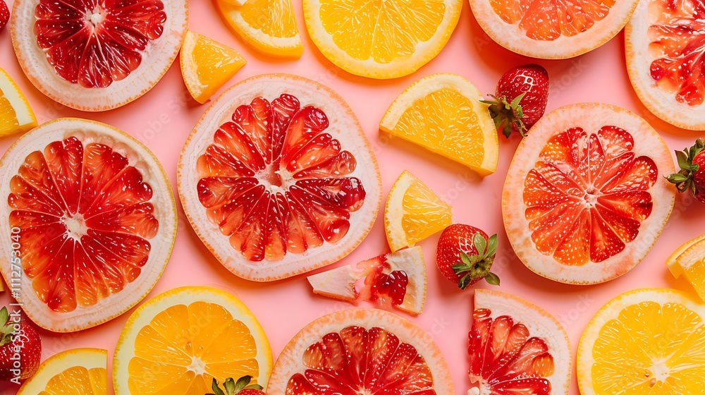 Refreshing orange and citrus art Refreshing orange and citrus art