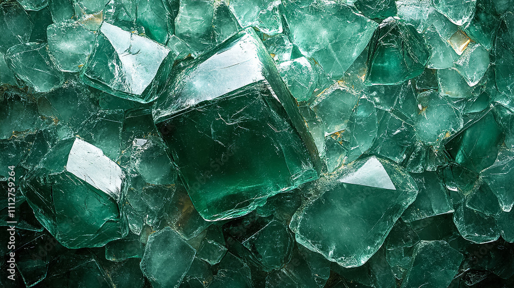 Beautiful green gemstones arranged in a visually striking pattern for decorative use or jewelry making. Generative AI Beautiful green gemstones arranged in a visually striking pattern for decorative use or jewelry making. Generative AI