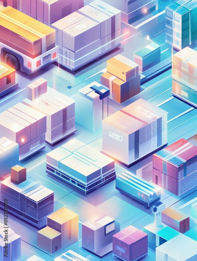 Sorting parcels abstract concept vector illustration set. Warehouse robotization, sortation systems, barcode scanning, forklift, goods storage, conveyor, order processing, QR reader abstract metaphor Sorting parcels abstract concept vector illustration set. Warehouse robotization, sortation systems, barcode scanning, forklift, goods storage, conveyor, order processing, QR reader abstract metaphor