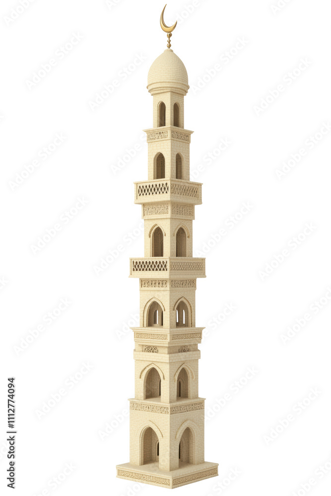 Obraz premium Mosques Minaret, Minaret, Mosques, Islamic PNG Transparent