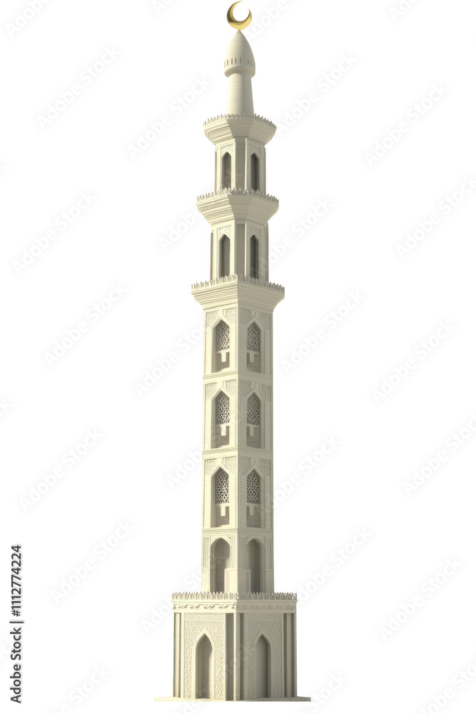 Naklejka premium Mosques Minaret, Minaret, Mosques, Islamic PNG Transparent