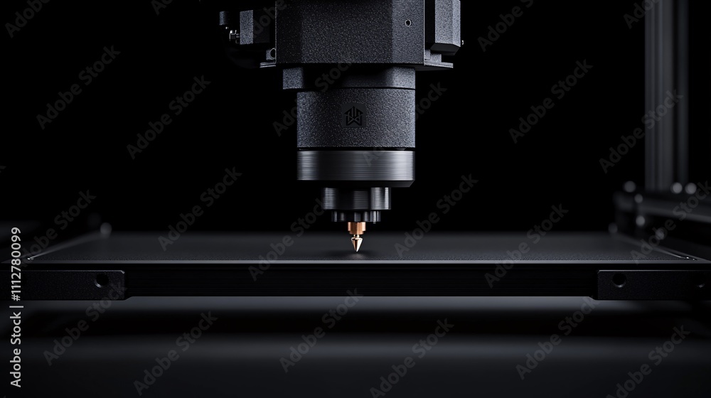 Fototapeta premium High-Precision Laser Cutting Machine