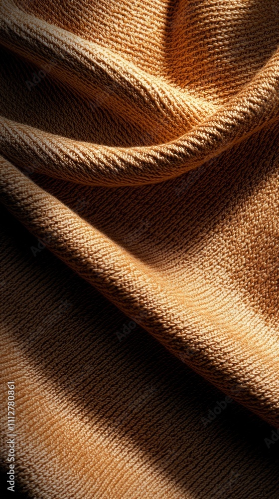 A piece of fabric with a pattern of zigzags and a few other lines A piece of fabric with a pattern of zigzags and a few other lines