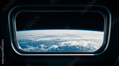 Earth View from Space Station