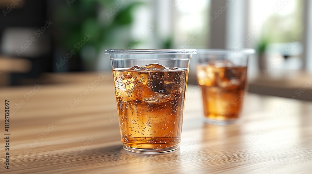 disposable transparent ice cup mockup of transparent plastic cu disposable transparent ice cup mockup of transparent plastic cu