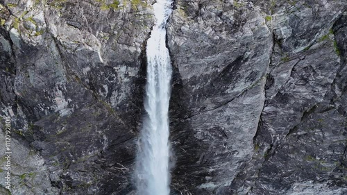 The Mardalsfossen Waterfall of West Norway