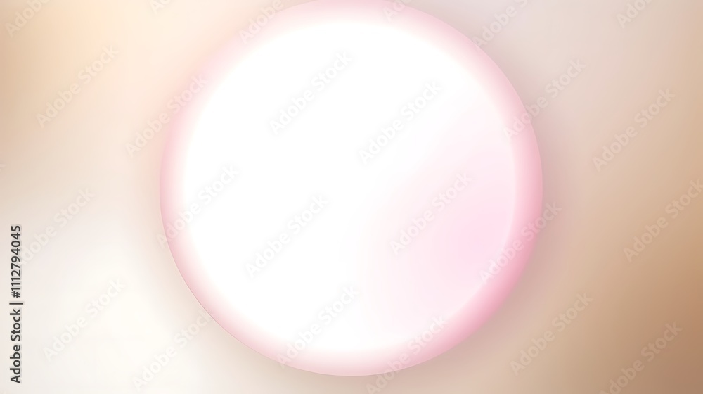 Abstract Pink and White Circular Design Abstract Pink and White Circular Design