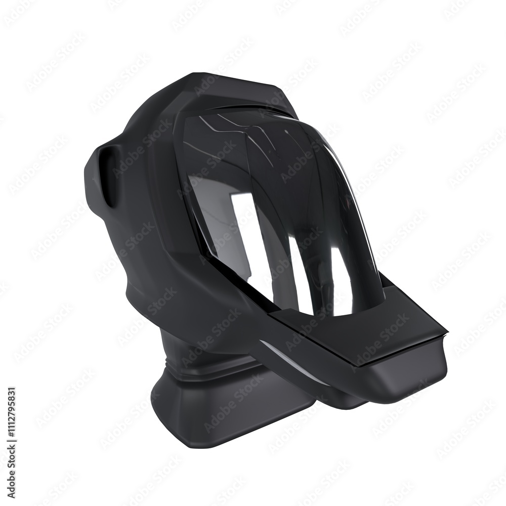 Fototapeta premium 3D rendering of a sleek modern device for innovative technology