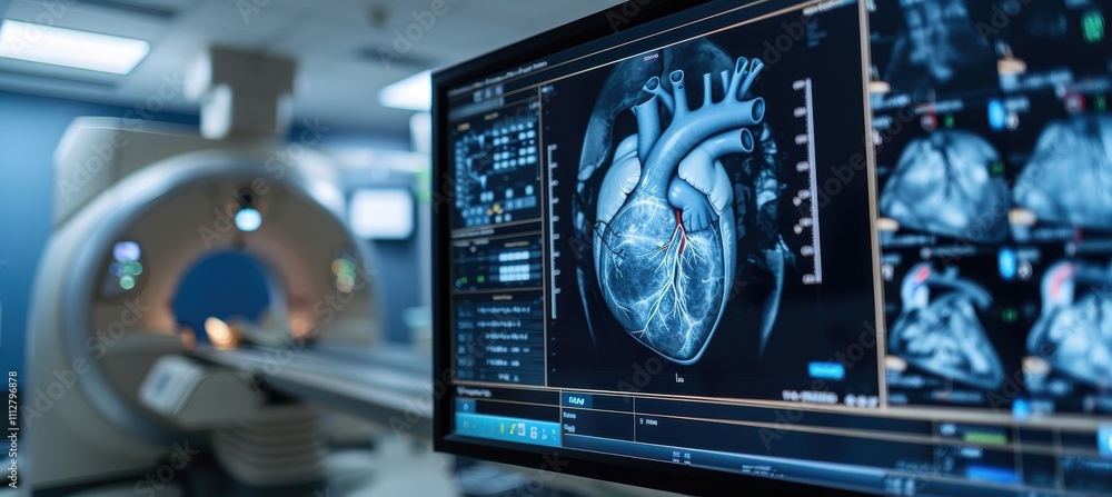 High-Resolution Cardiovascular MRI Scan for Diagnostic Purposes High-Resolution Cardiovascular MRI Scan for Diagnostic Purposes