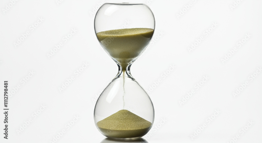 Time Concept - Clock - Hourglass Time Concept - Clock - Hourglass