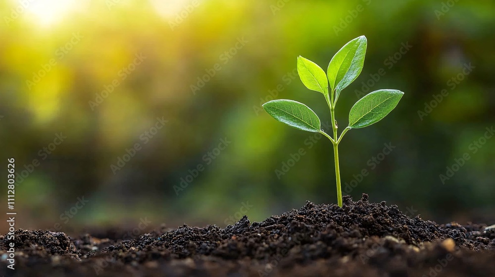 A small green seedling emerges from dark soil, symbolizing growth and new beginnings against a soft, blurred natural background. A small green seedling emerges from dark soil, symbolizing growth and new beginnings against a soft, blurred natural background.