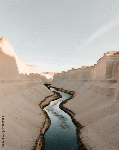 Groaning Canyon A deep narrow gorge carved by a river producing. photo