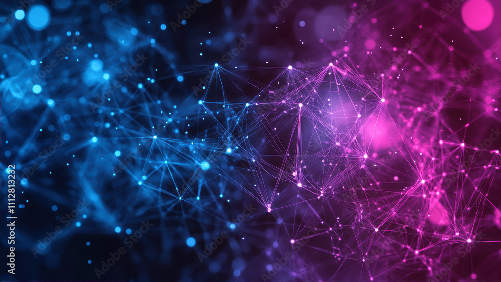 Vibrant Connections in the Purple and Blue Metaverse Landscape Vibrant Connections in the Purple and Blue Metaverse Landscape