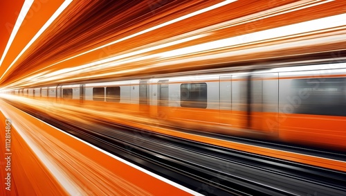 orange line fast motion speed background wallpaper
