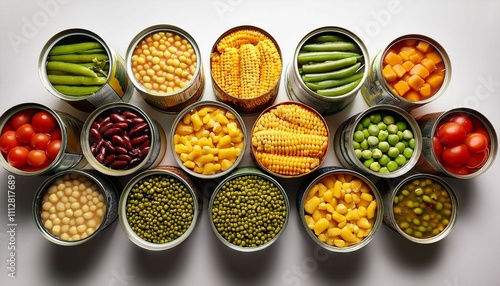 food on a wooden background