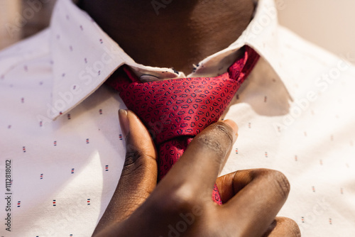 shirt and tie closeup