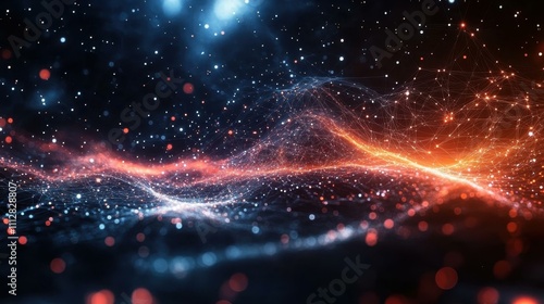 Digital Innovation Background. Post Quantum Cryptography Latent space Ai singularity Simulated reality Squarespace designer Alightmotion Riverlane Motion array Into the Cryptoverse Lumen5 Futuristic 