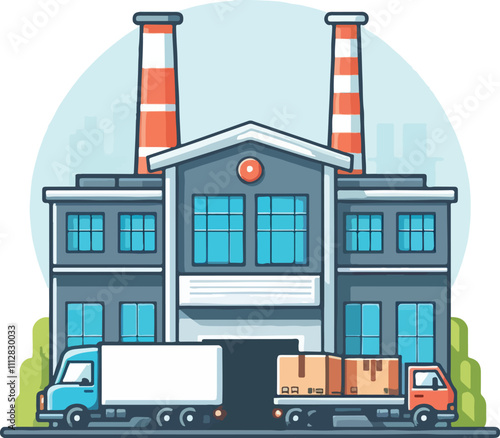 warehouse vector