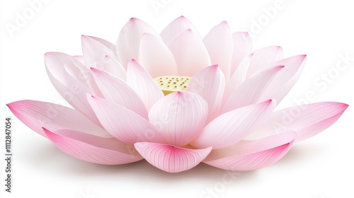 Delicate Pink Lotus Blossom.