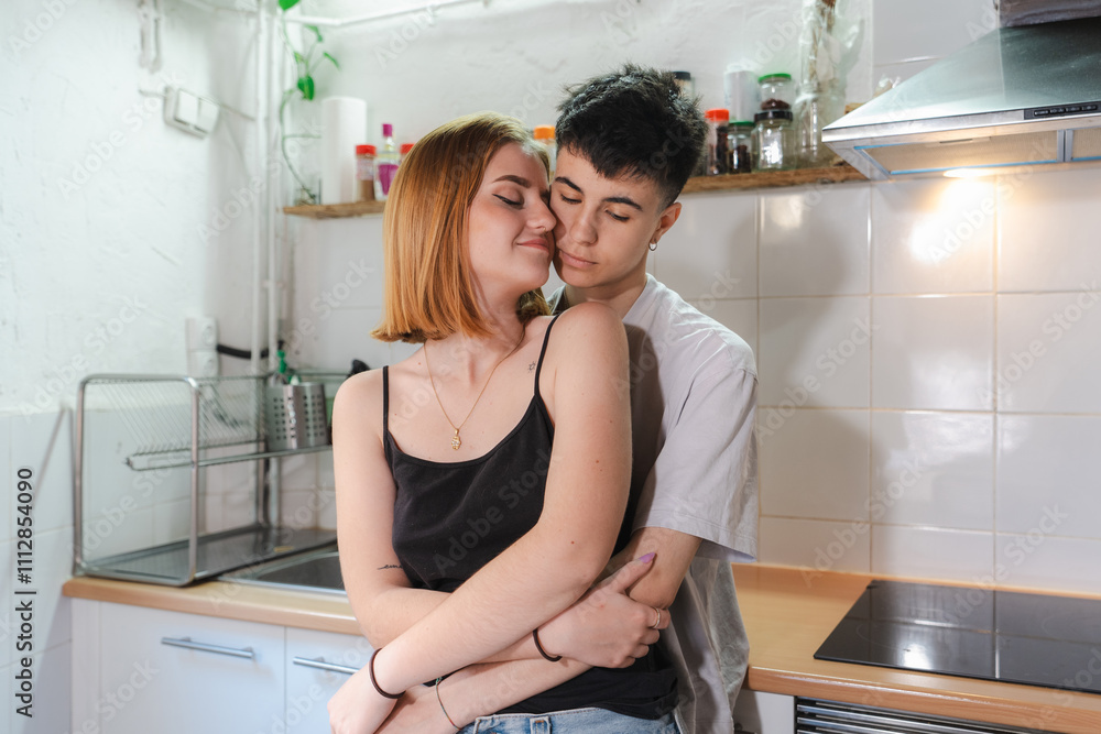 Potrait of a LGBTQ couple Potrait of a LGBTQ couple