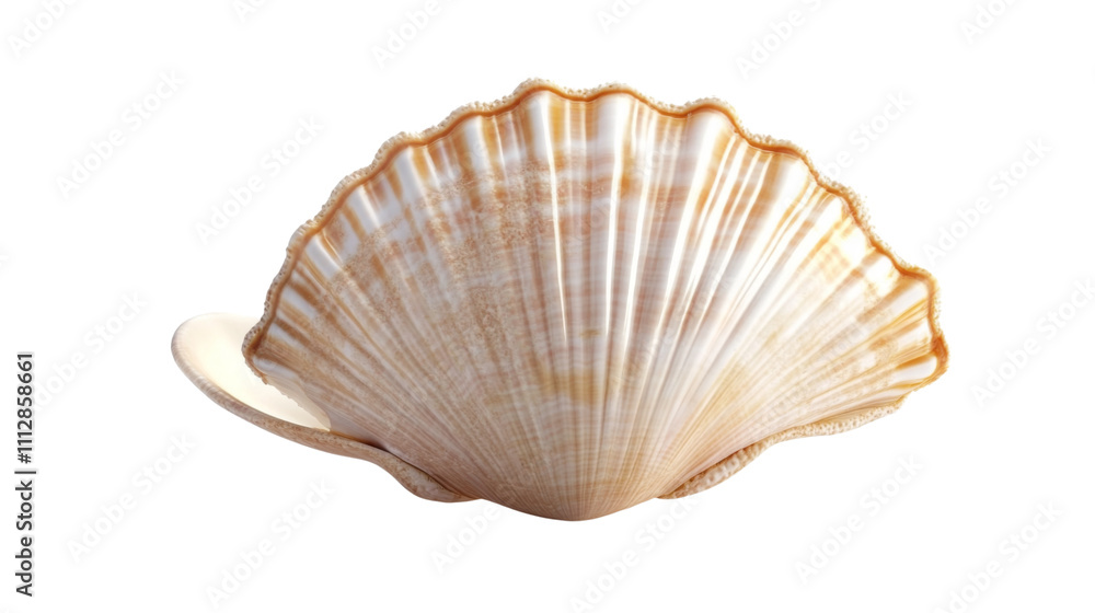 Seashell with pearl transparent background Seashell with pearl transparent background