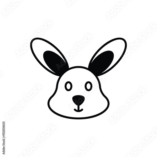 Bunny vector icon