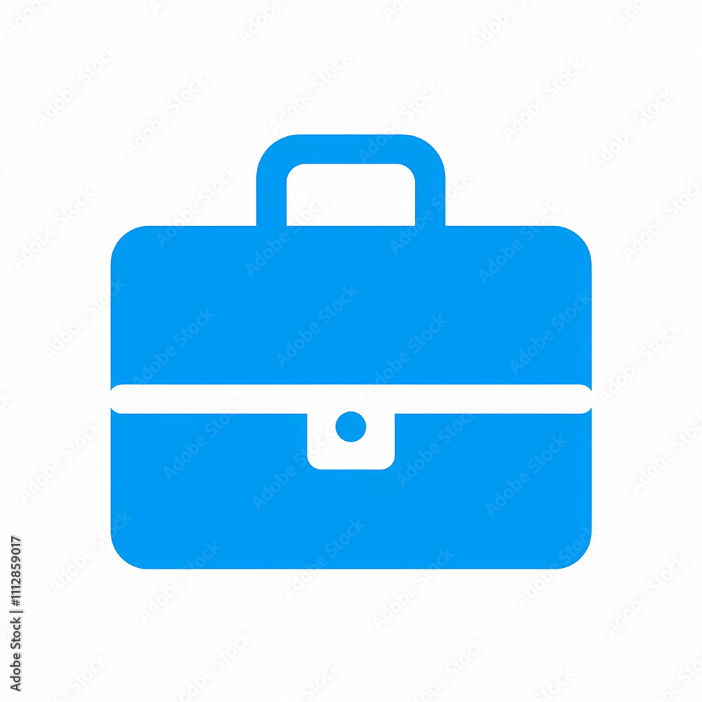 Bold Briefcase Bluetooth icon isolated white background Bold Briefcase Bluetooth icon isolated white background
