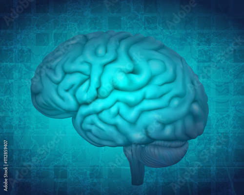 Mental abilities. Isolated vector illustration