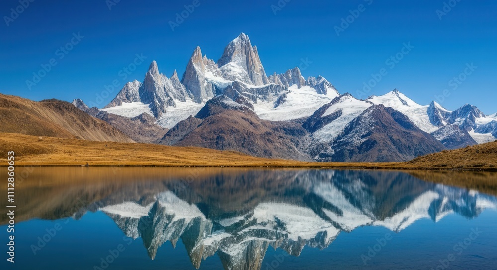 custom made wallpaper toronto digitalSerene mountain reflection on crystal clear lake