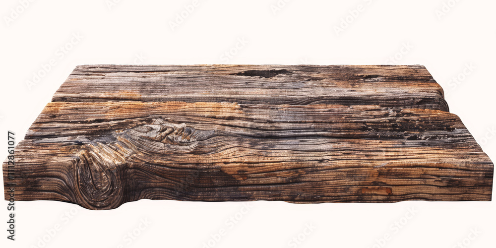 Wooden sign post Generative AI Wooden sign post Generative AI