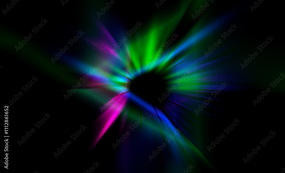 Dark abstract background with neon lines and shapes. Dark abstract background with neon lines and shapes.