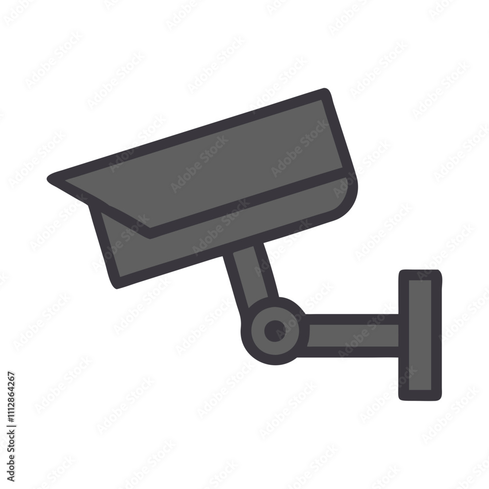 Security Camera Icon - Surveillance and Monitoring Symbol for Safety and Protection Security Camera Icon - Surveillance and Monitoring Symbol for Safety and Protection