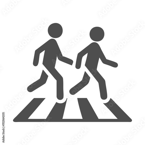Pedestrian Crossing Icon