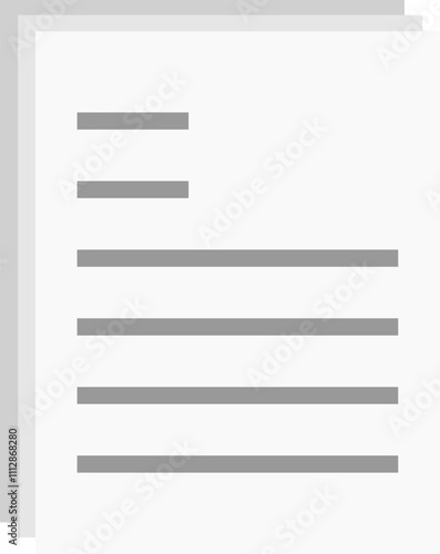 Document Paper Icon 