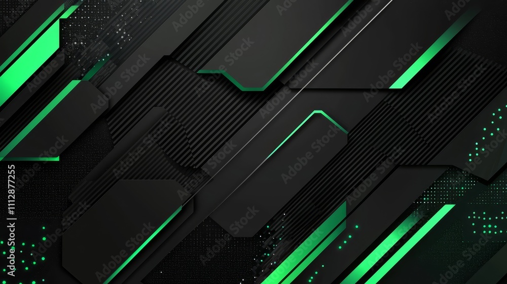 a black and green abstract background with a lot of lines a black and green abstract background with a lot of lines